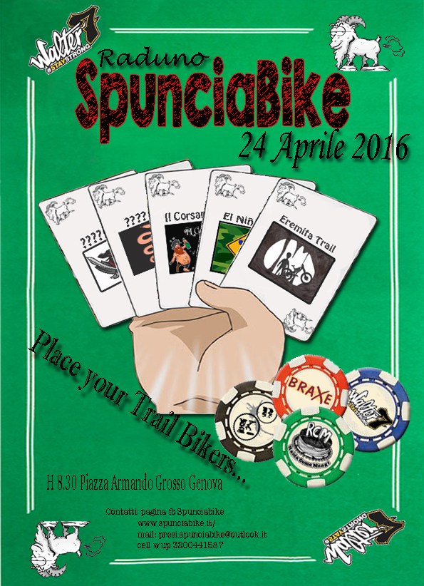 Read more about the article Raduno Spunciabike – 24 Aprile 2016