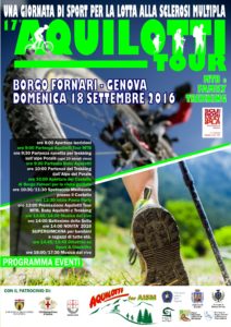Tutto pronto a Borgo Fornari (GE) per l’Aquilotti Tour 2016
