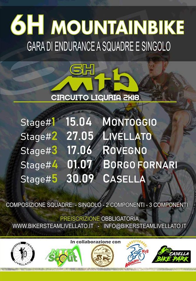 Scopri di più sull'articolo 6h MTB – Circuito Liguria 2018