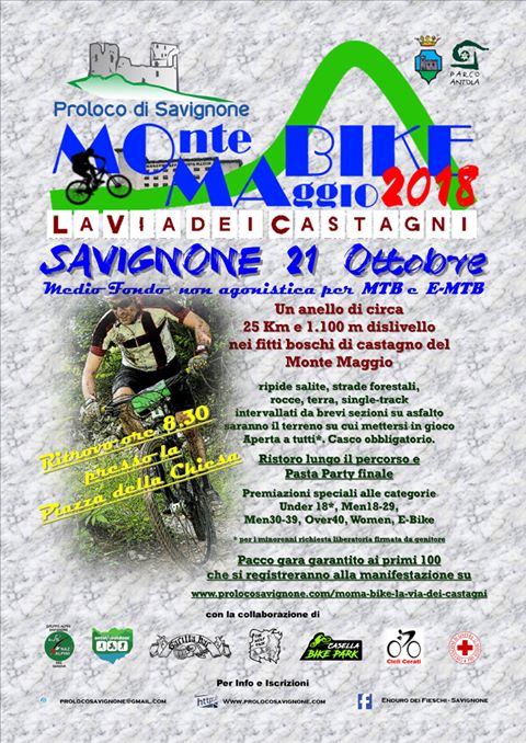 La via dei Castagni – 21 Ottobre 2018 a Savignone